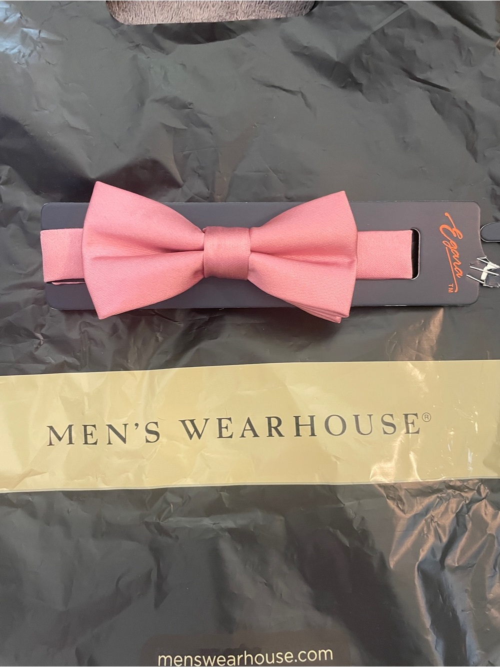 Men's Wearhouse Pink Bow Tie